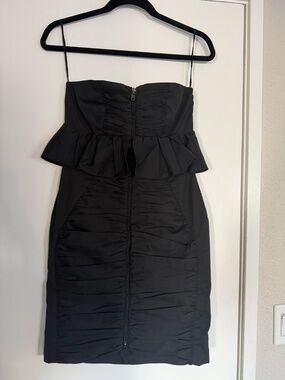 Miu Miu, vintage mini cotton, blk dress, size 42 (Italian),